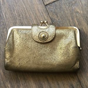 Gold Hobo Wallet